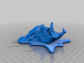 predator trophée les créatures 3d print model - Mito3D