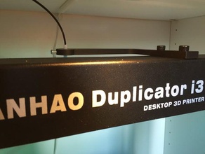 ptfe guide tube holder wanhao duplicator i3 3d printer accessories 3d print model - Mito3D