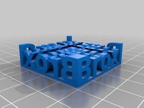 broxlbroxl2 sculptures personnalisé 3d print model - Mito3D
