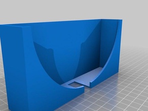 la mia su misura del telefono per montaggio a parete dock mobile 3d print model - Mito3D