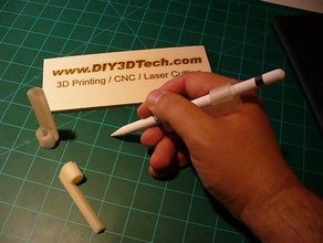 personalizável apple ipad pro lápis clipe tablet personalizador de sistemas ipencil 3d print model - Mito3D