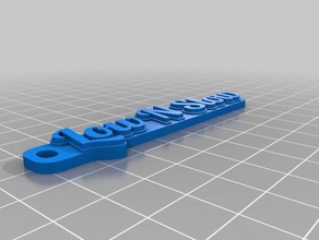 low slow keychains customized 3d print model - Mito3D