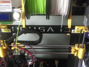 prusa i3 18cm spool holder upgrade 3d printer accessories 3d print model - Mito3D