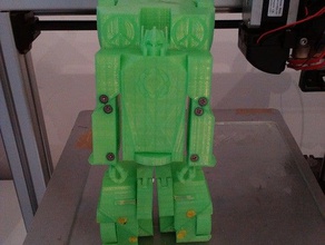 transformateur semaine genoux mécanique jouets 3d print model - Mito3D