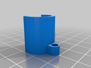 15mm pipe clamp household 3d print model - Mito3D