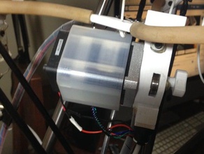 stepper motor cowling 3d printer accessories cooling fan 3d print model - Mito3D