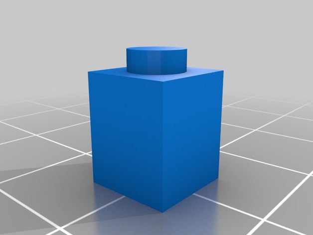 brick 1-1-1 Bau - Spielzeug angepasst 3D print model - Mito3D