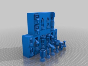 échecs bethaney ensemble 3d l'impression 3d print model - Mito3D