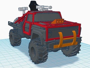 mad max, ford bronco modèles 3d print model - Mito3D