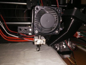 folger i3 cooling fan mount 3d printer accessories 3d print model - Mito3D