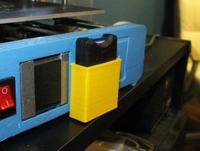 holder micro sd card 3d printer accessories 3d print model - Mito3D