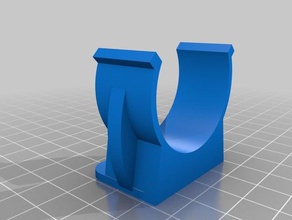 meine angepasste plinthclip Küche Essen 3d print model - Mito3D