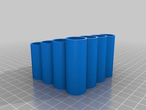 tonys 2e customized pencil holder organization 3d print model - Mito3D