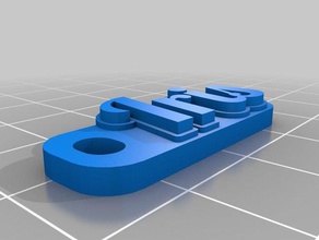 iris llaveros personalizado 3d print model - Mito3D