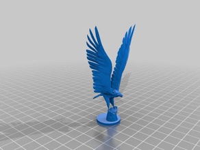 mehr herasu sabxent Schakal-headed eagle 3d drucken amkhata falcon hybrid monster Mumie Fluch rpg 3d print model - Mito3D