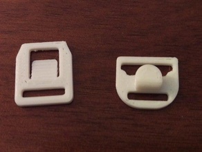 bra de enfermería clips accesorios 3d print model - Mito3D