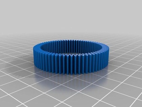 mi personalizados costilla función de la pulsera pulseras 3d print model - Mito3D