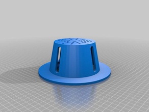 contenedor de cloro la piscina pastillas para tos hogar 3d print model - Mito3D