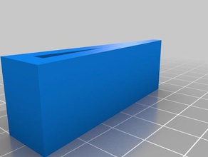 wedge household 3d print model - Mito3D
