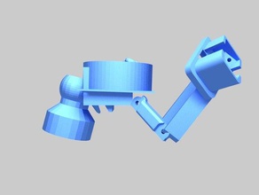 stile modulare tenditore art boolean fornace rete vite unione 3d print model - Mito3D