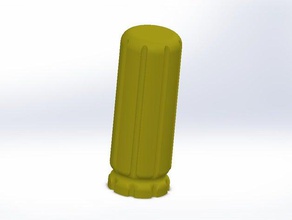 ratto tailround handle di file strumenti utensili a mano 3d print model - Mito3D