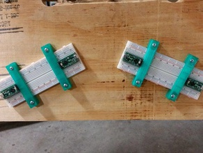 prototype breadboard brackets electronics 3d print model - Mito3D