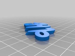 lhg llaveros personalizado 3d print model - Mito3D