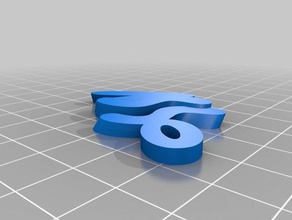 ssy llaveros personalizado 3d print model - Mito3D