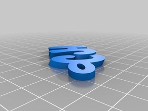cjh llaveros personalizado 3d print model - Mito3D