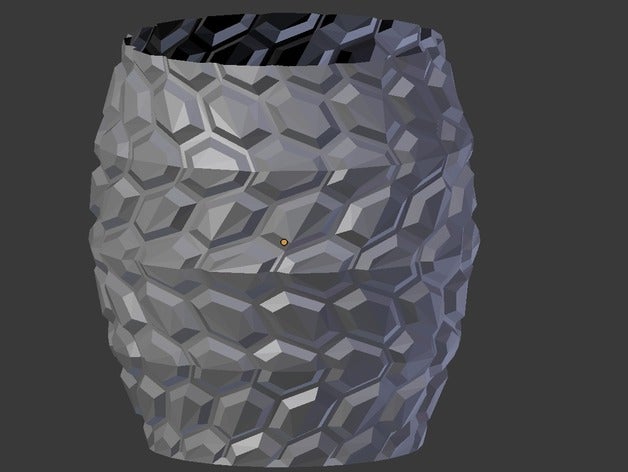 vase 1 shell art 3D print model - Mito3D