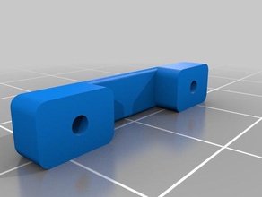 led flexi strip fixing nail up 10mm strips diy 3d print model - Mito3D