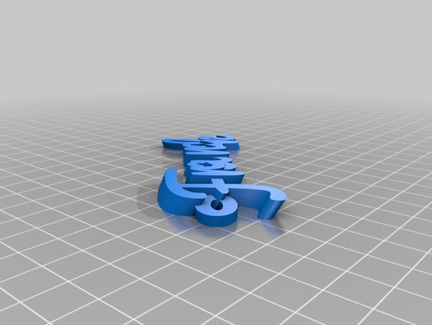 franck organización personalizado 3D print model - Mito3D