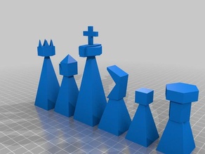sharp chess 3d printing 3d print model - Mito3D