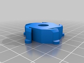 özelleştirilmiş biriktirme hub adaptörü prusa benim 3d yazıcı parçaları 3d print model - Mito3D