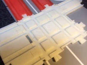 plarail Straßenbahn-Schienen überqueren mechanisch ist - Spielzeug die Kreuzung Diamant-Kreuzung tomica Stadt tomy 3d print model - Mito3D
