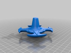 spin gadget 3d print model - Mito3D