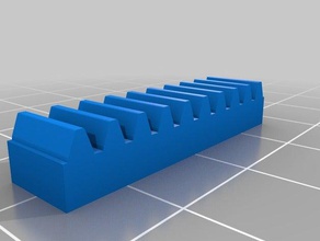 my customized lego rack gear construction toys 3d print model - Mito3D