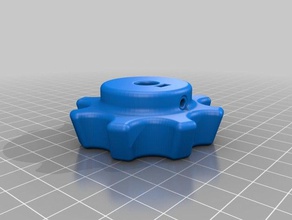 manija del grifo de la v20 cuarto baño canilla 3d print model - Mito3D