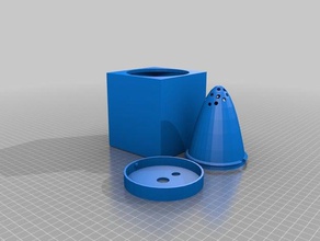 el espacio exterior maceta 3d impresión 3d print model - Mito3D