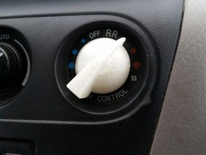 honda odyssey hvac control knob replacement automotive 3d print model - Mito3D