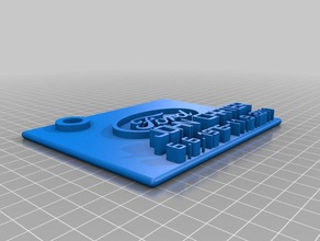 mi llavero personalizado llaveros 3d print model - Mito3D