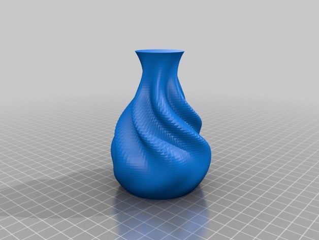 ondeggianti organico vaso 08 i contenitori personalizzato 3D print model - Mito3D