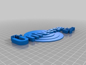 universo efeito logotipo outros 3d print model - Mito3D