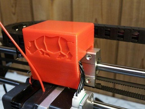 wanhao duplicatore i3 v2 cavo sindone 3d la stampante accessori il coperchio estrusore 3d print model - Mito3D