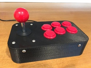 arcade contrôleur vidéo jeux 3d print model - Mito3D