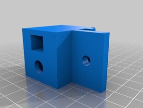 mini usb switch mount 3d printer parts 3d print model - Mito3D