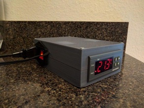 inkbird controlador de temperatura caso ferramenta os titulares caixas stc1000 3d print model - Mito3D