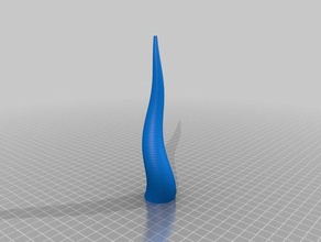 meu personalizados g&eacuten&eacuterateur cornes licorne unicorn horn gerador v08b moda 3d print model - Mito3D
