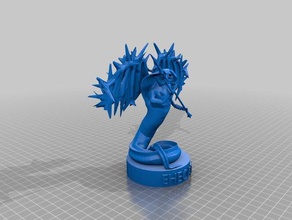 ehecatl creatures blender character high school regis snake student project 3d print model - Mito3D
