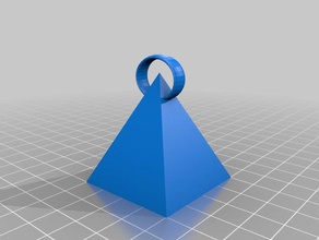 triangle 3d l'impression 3d print model - Mito3D